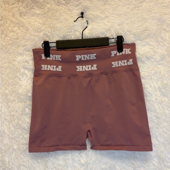 PINK Victoria's Secret Pants - PINK Victoria's Secret Women's Dusty Rose Bike Shorts | Activewear | Size XL 💗✨